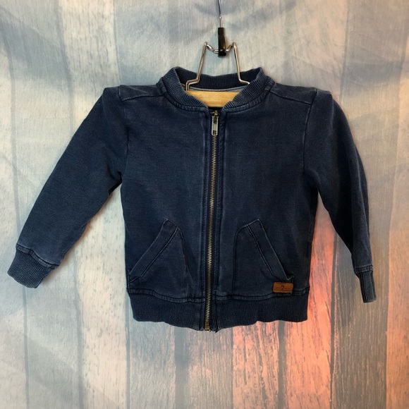 Seven For All Mankind  Jacket Zip Up Toddler - Picture 1 of 5